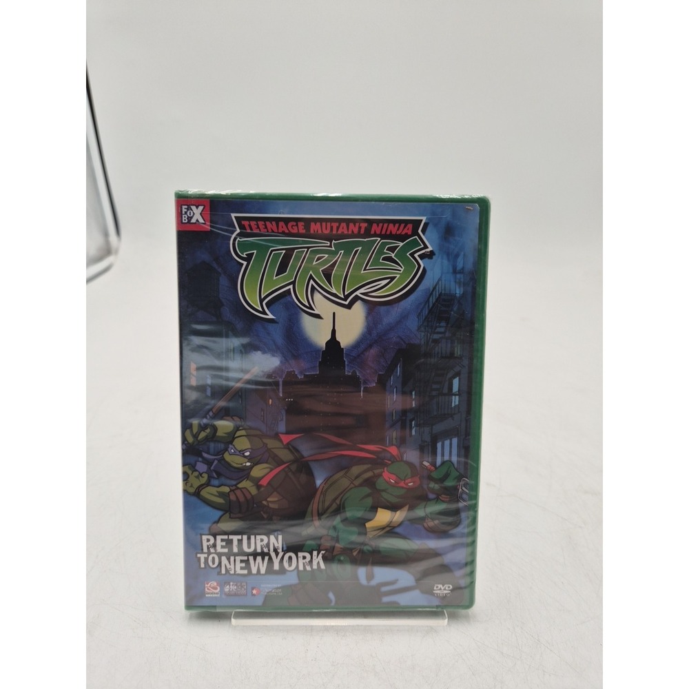 TEENAGE MUTUNT NINJA TURTLES RETURN TO NEW YORK DVD BRAND NEW  2003 Vtg